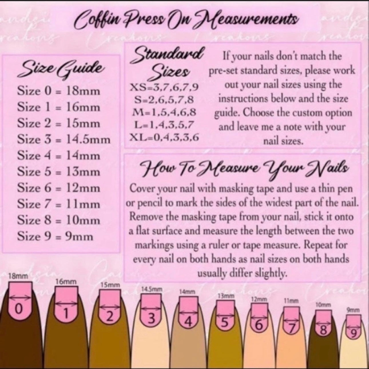 Y2k Pretty Press On Nails Acrylic Pink Bows Pearls & Flowers