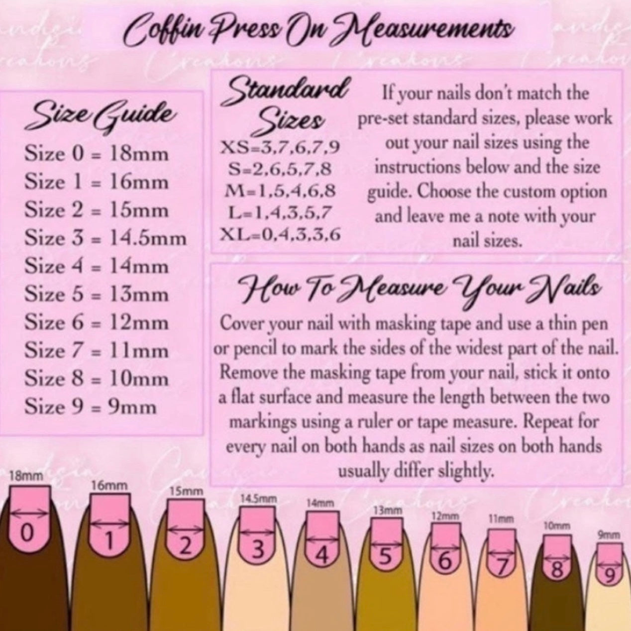 Cute Press On Nails Acrylic Pink Black Y2K Stars & Animal Print